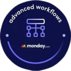 monday work management badge